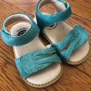 Toddler Livie & Luca Teal Sandals